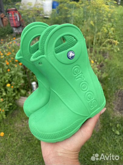 Резиновые сапоги crocs с 6