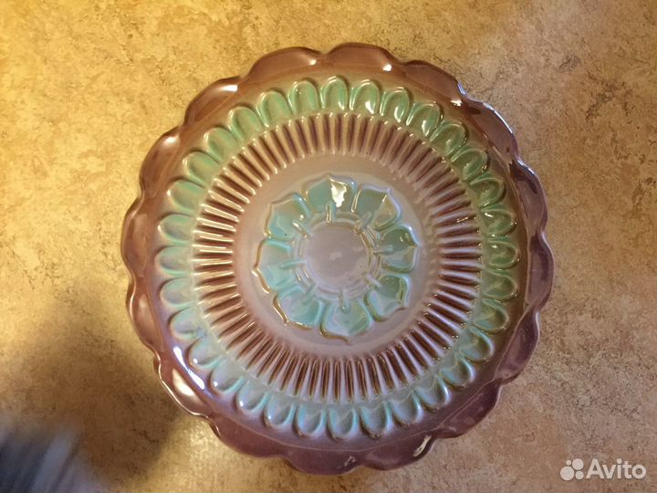 Тарелка керамическая СССР