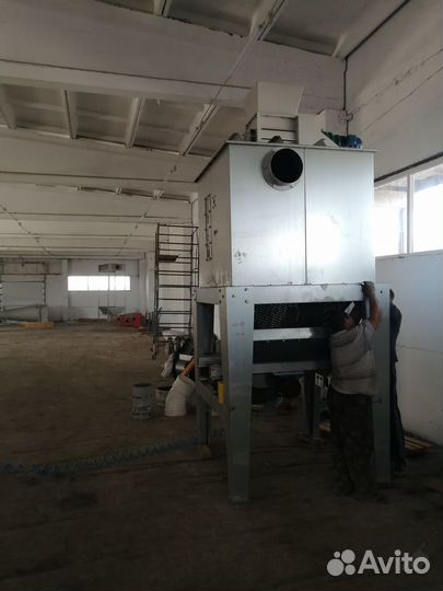 Колонна охлаждения гранул (кормовых, топливных)