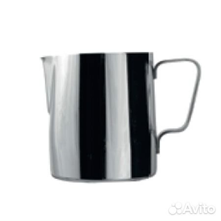 Молочник стальной 150 мл, хром