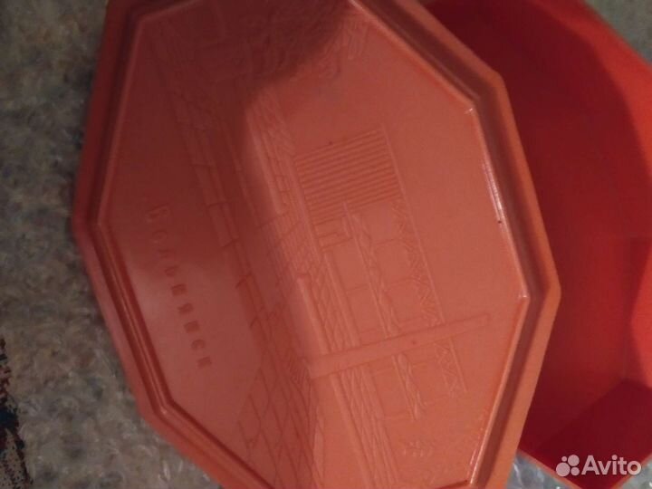 Шкатулка советская пластиковая СССР