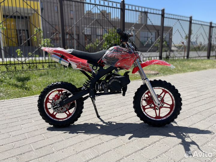 Детский мотоцикл - пит байк с электростартером