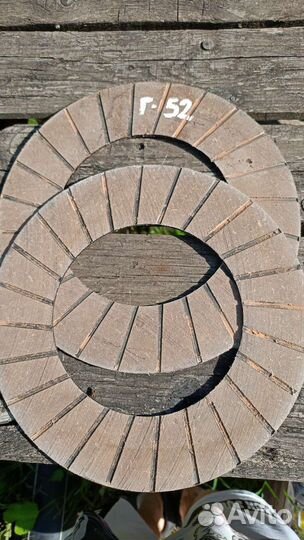 Накладка диска сцепления газ 52