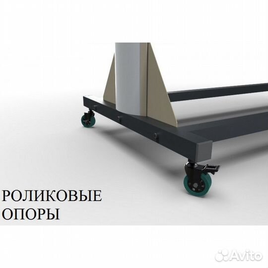 Стеллаж Премиум для лыжных палок, двухсторонний 219х243х67см LPP-376