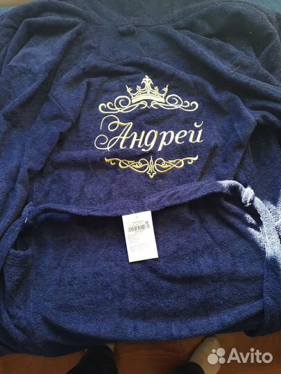 Халат банный мужской