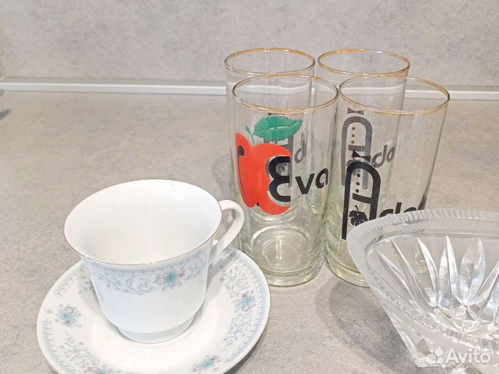 Набор столовой посуды бу