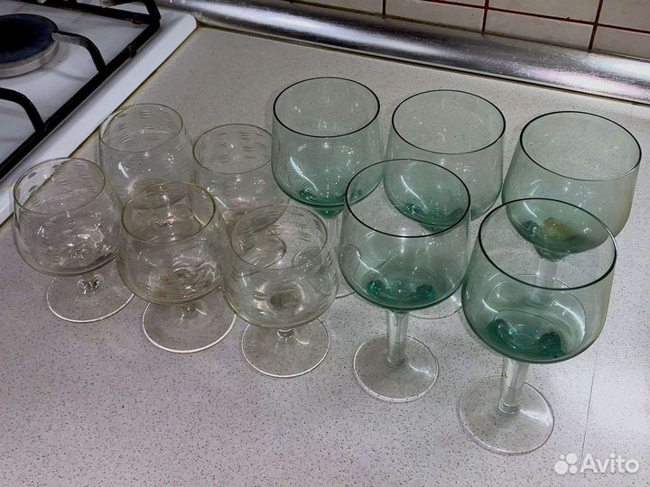 Тарелки СССР, Фужеры,посуда