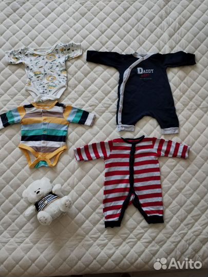 Одежда для мальчика 0-3 месяца
