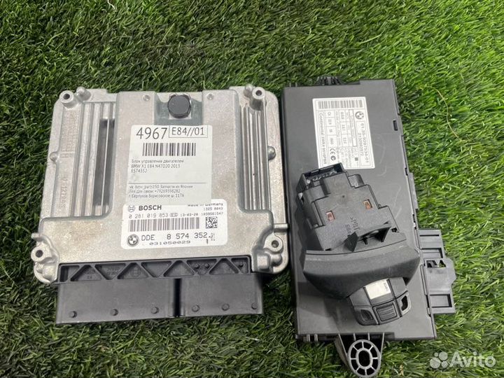 Комплект CAS DDE ключ Bmw X1 E84 N47D20 2013