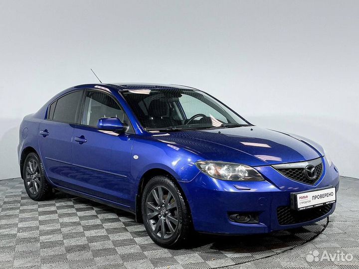 Mazda 3 1.6 МТ, 2007, 223 370 км