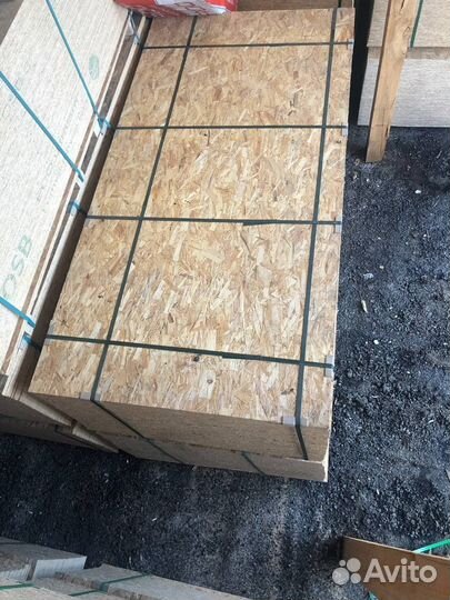 Плита OSB осп осб-3 влагостойкая 2500*1250*18мм