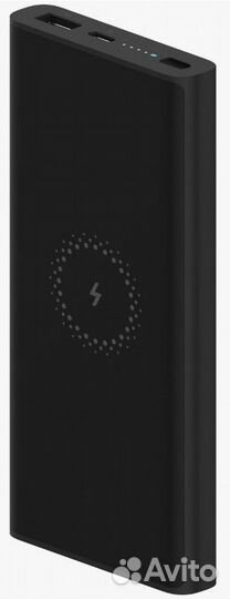 Паурбанк с беспроводной зарядкой xiaomi новый