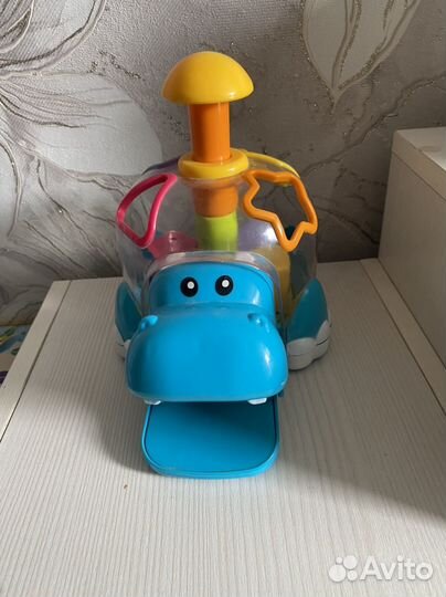 Игрушка бегемот сортер