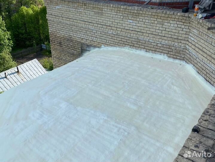 Утепление дома напылением пенополиуретана