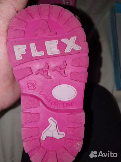 Ботинки демисезонные для девочки 20