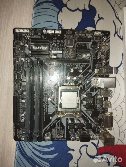 Комплект мать проц