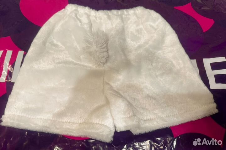 Новогодний костюм зайчика 104