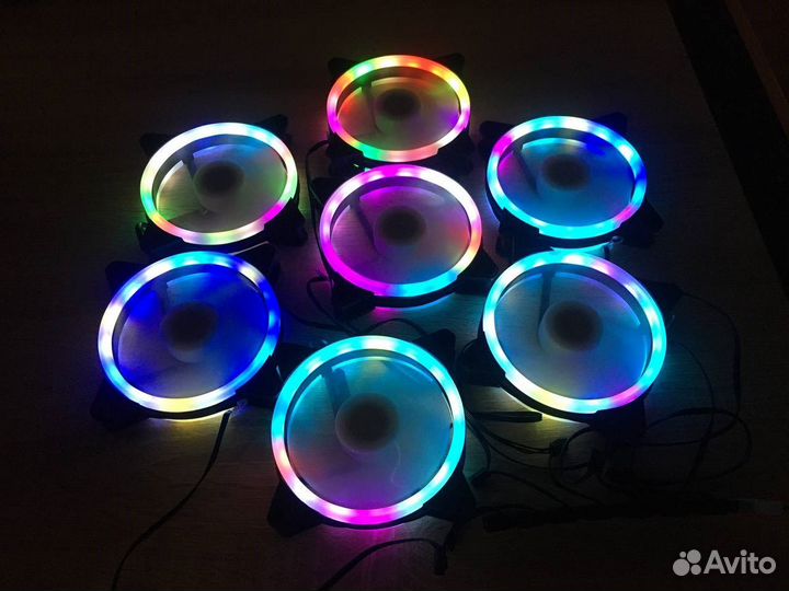 RGB Кулер вентилятор для пк 120
