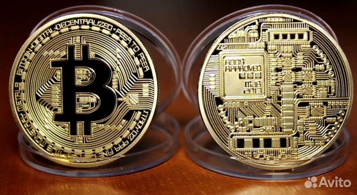 Bitcoin Биткоин Крупная монета)