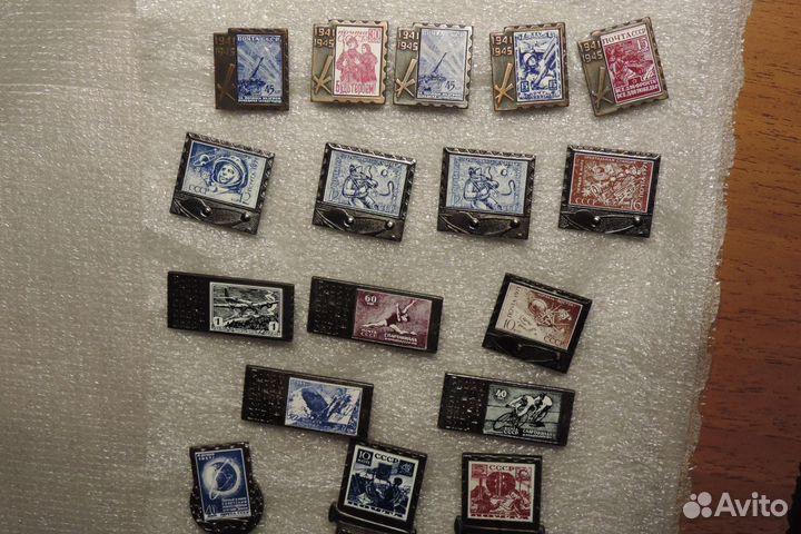 Значки стекло. люкс