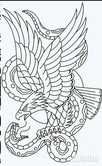 Модель на тату, татуировки