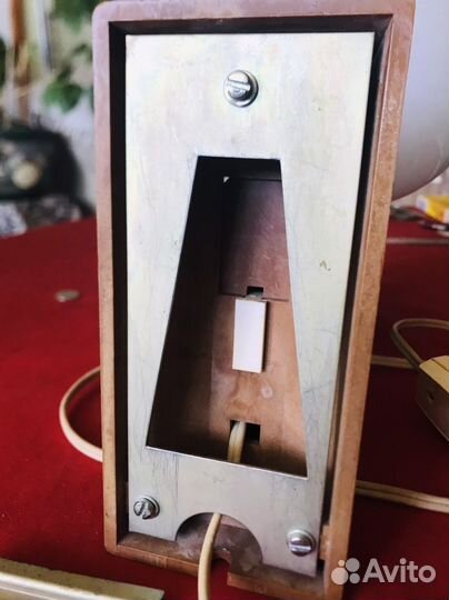 Бра СССР под дерево и плафон