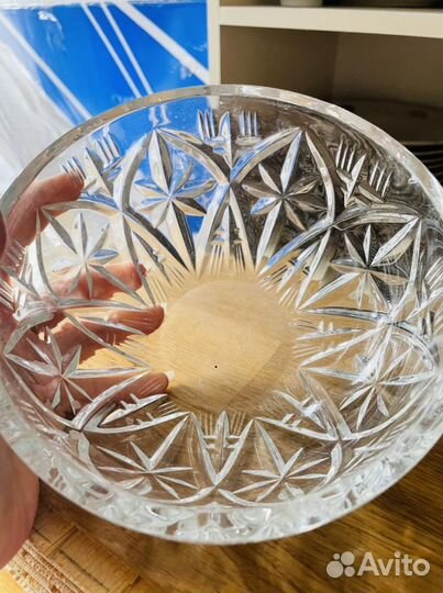 Салатник хрусталь СССР