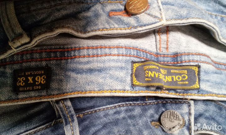 Джинсы мужские большого размера