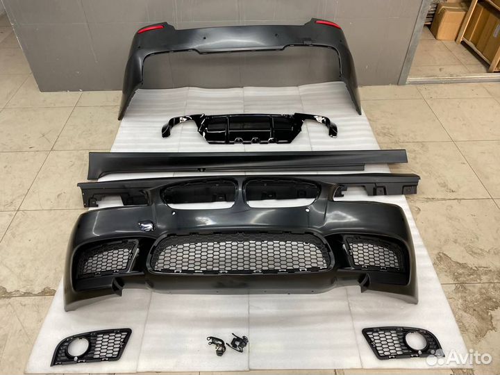 Обвес М5 BMW F10 + диффузор М5 глянец