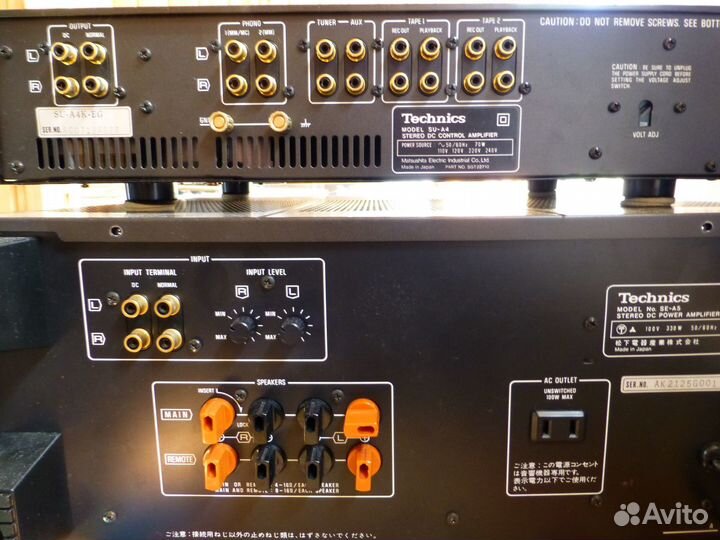Technics SU-A6 Technics SE-A5(мультивольт 100 220в