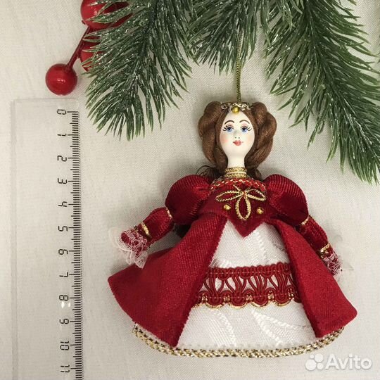 Елочная игрушка ручной работы 
