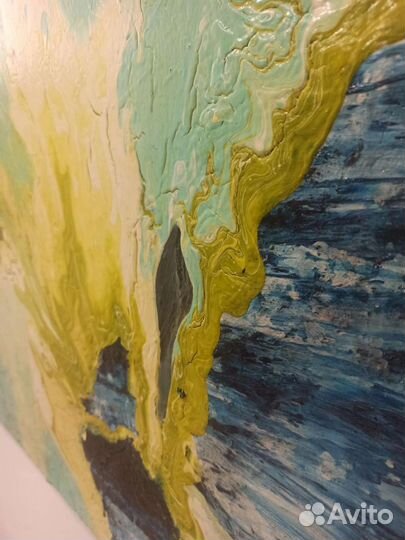 Картина маслом на холсте абстракция