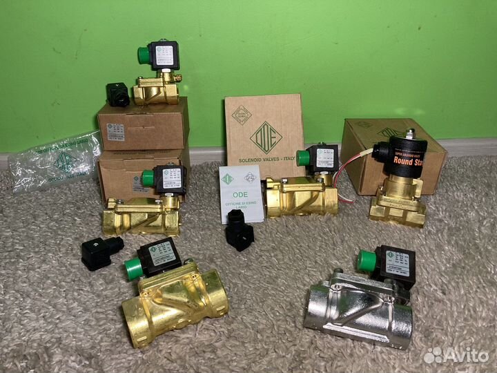 Клапана Электромагнитные 220/24 V. К-отводчики