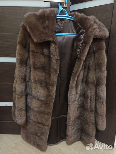 Шуба норковая 44