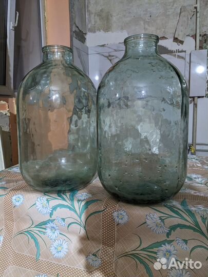 Банка 10 литров стеклянная