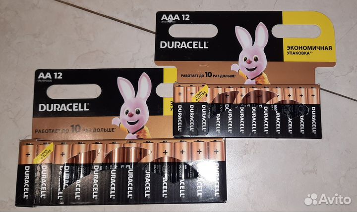 Батарейки duracell