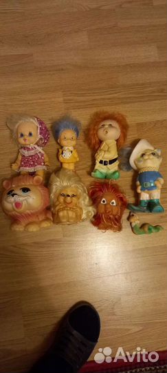 Резиновые игрушки СССР
