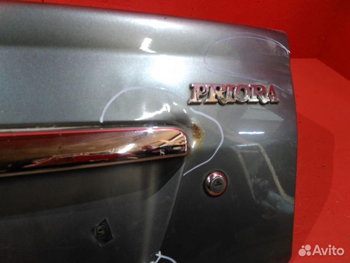 Крышка багажника Приора кварц под ремонт