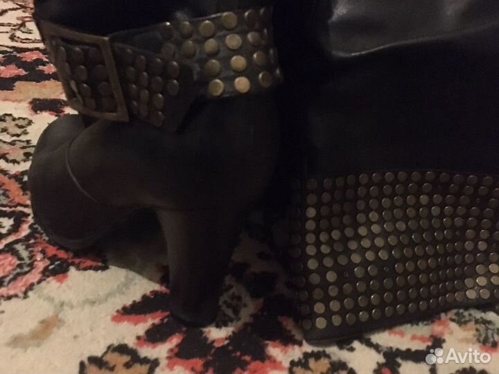 Сапоги кожа италия 38 размер