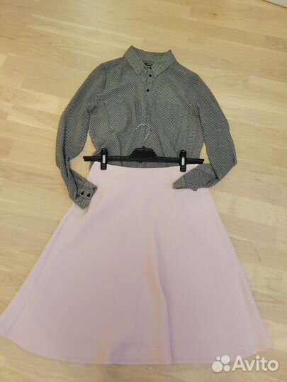 Рубашка блузка юбка zara mexx