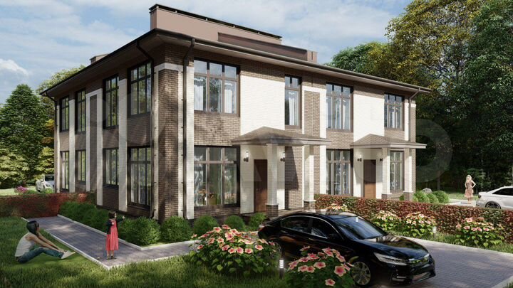 Дом 110 м² на участке 3 сот.