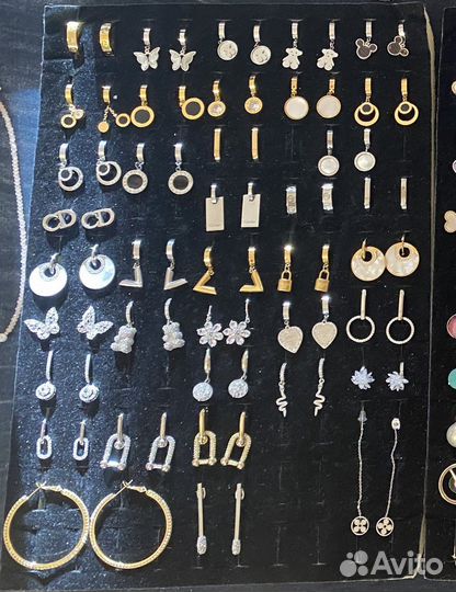 Серьги Корея