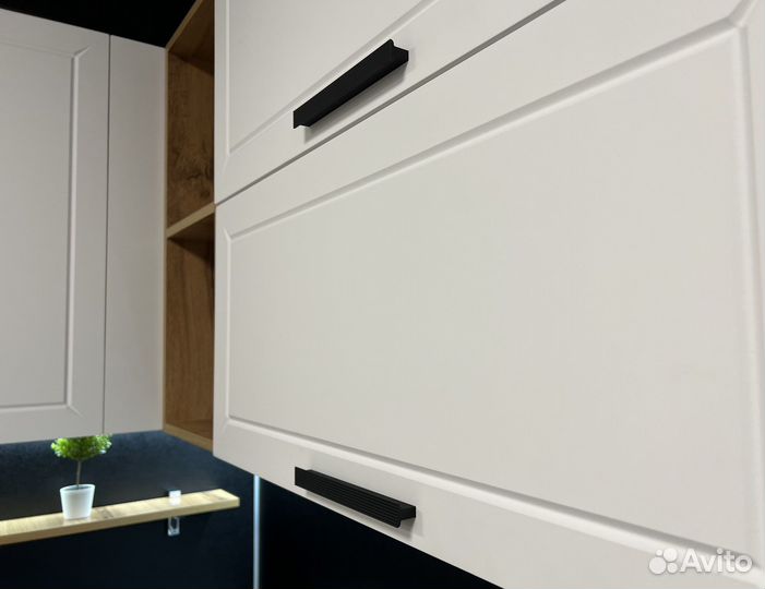 Кухонный гарнитур угловой модульный белый