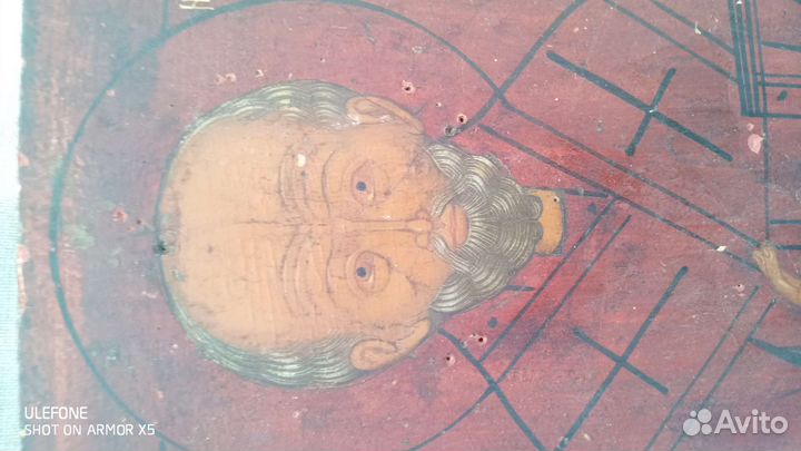 Икона николай чудотворец.Намоленная