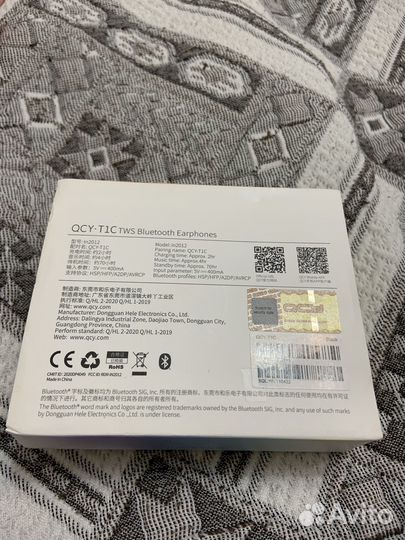 Беспроводные наушники qcy