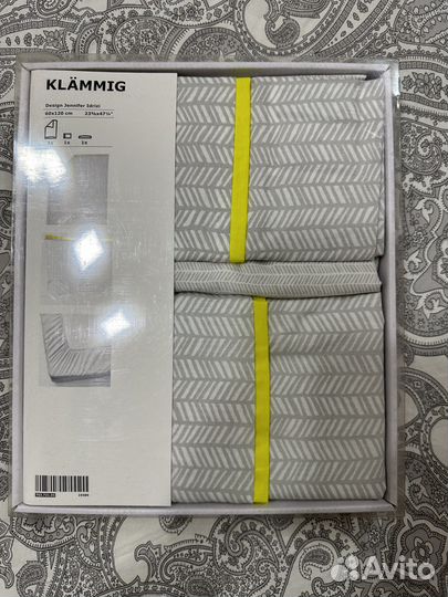 Комплект постельного белья IKEA детский 120х60