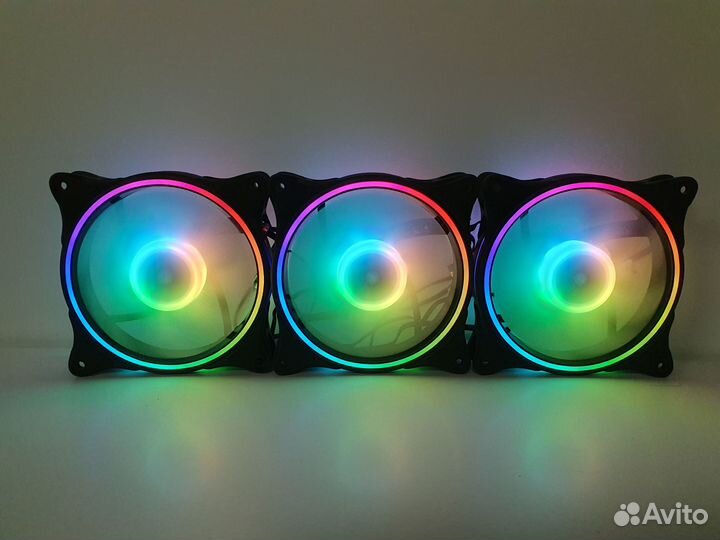 Корпусный вентилятор Аврора 120мм 4Pin+argb 5v