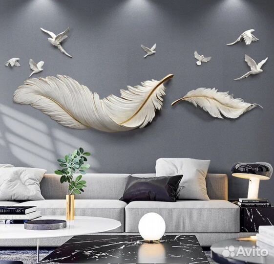 Настенное панно Перо