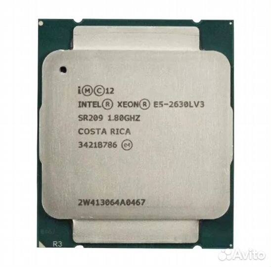Процессор xeon e5-2630L v3
