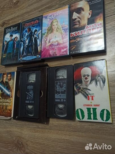 Кассеты vhs терминатор 2 / оно